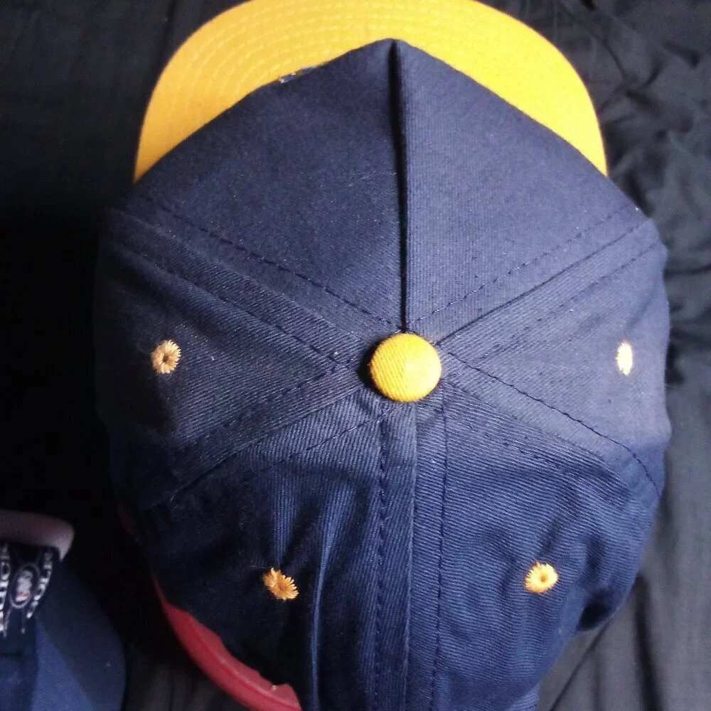 Deadstock Vintage Miller Paint Company Two Tone Snap Hat Cap